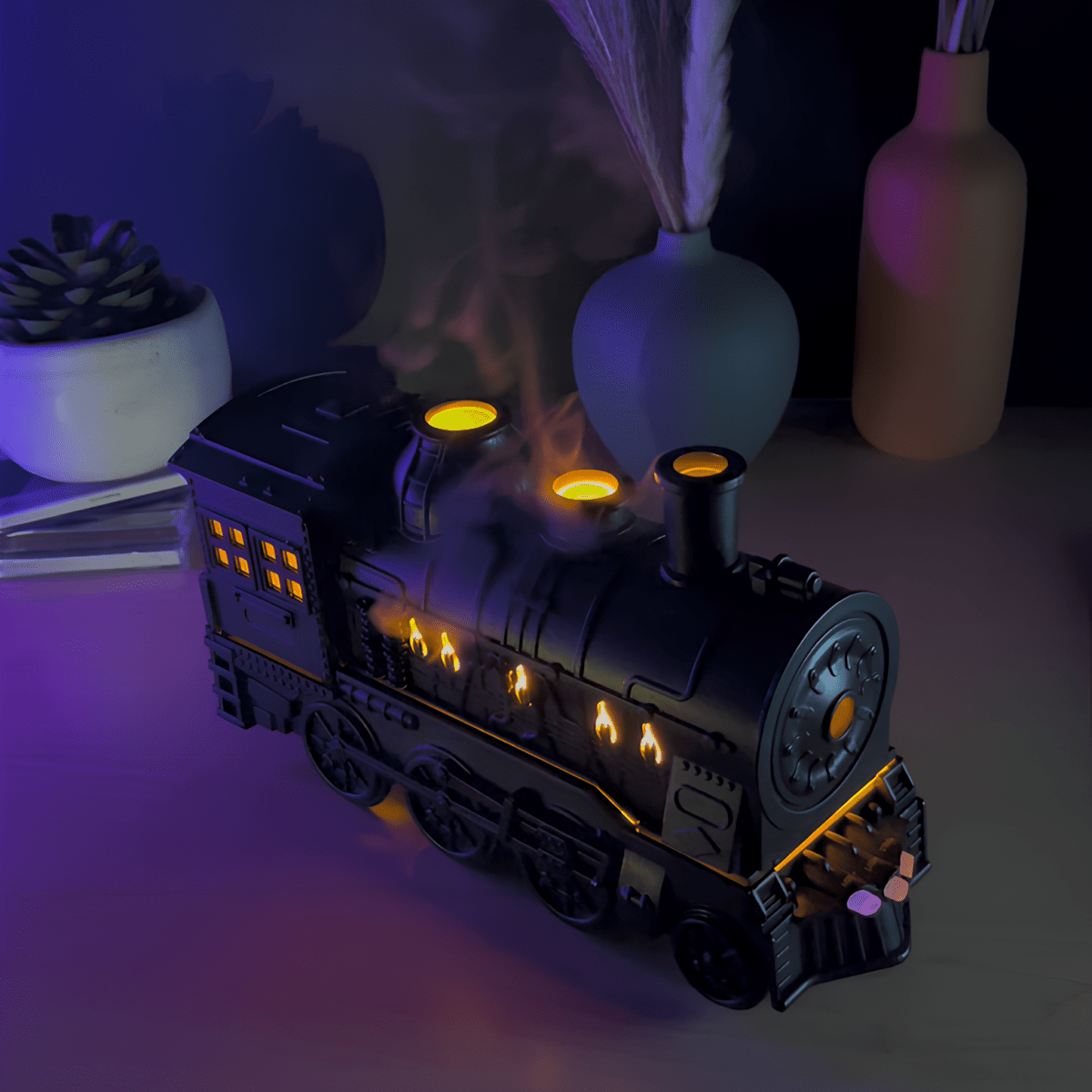 Steam Train Locomotive Humidifier