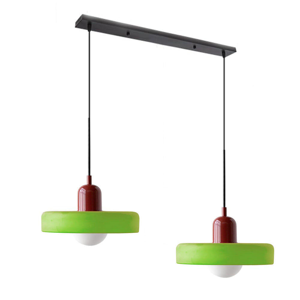 Modern 2-Light Pendant Lamp