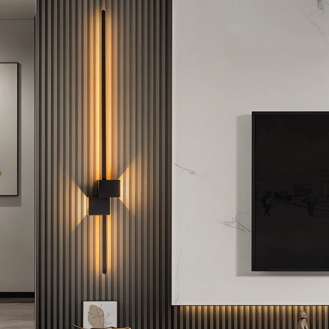 Modern LED Wall Sconce – Linear Aluminum Wall Light