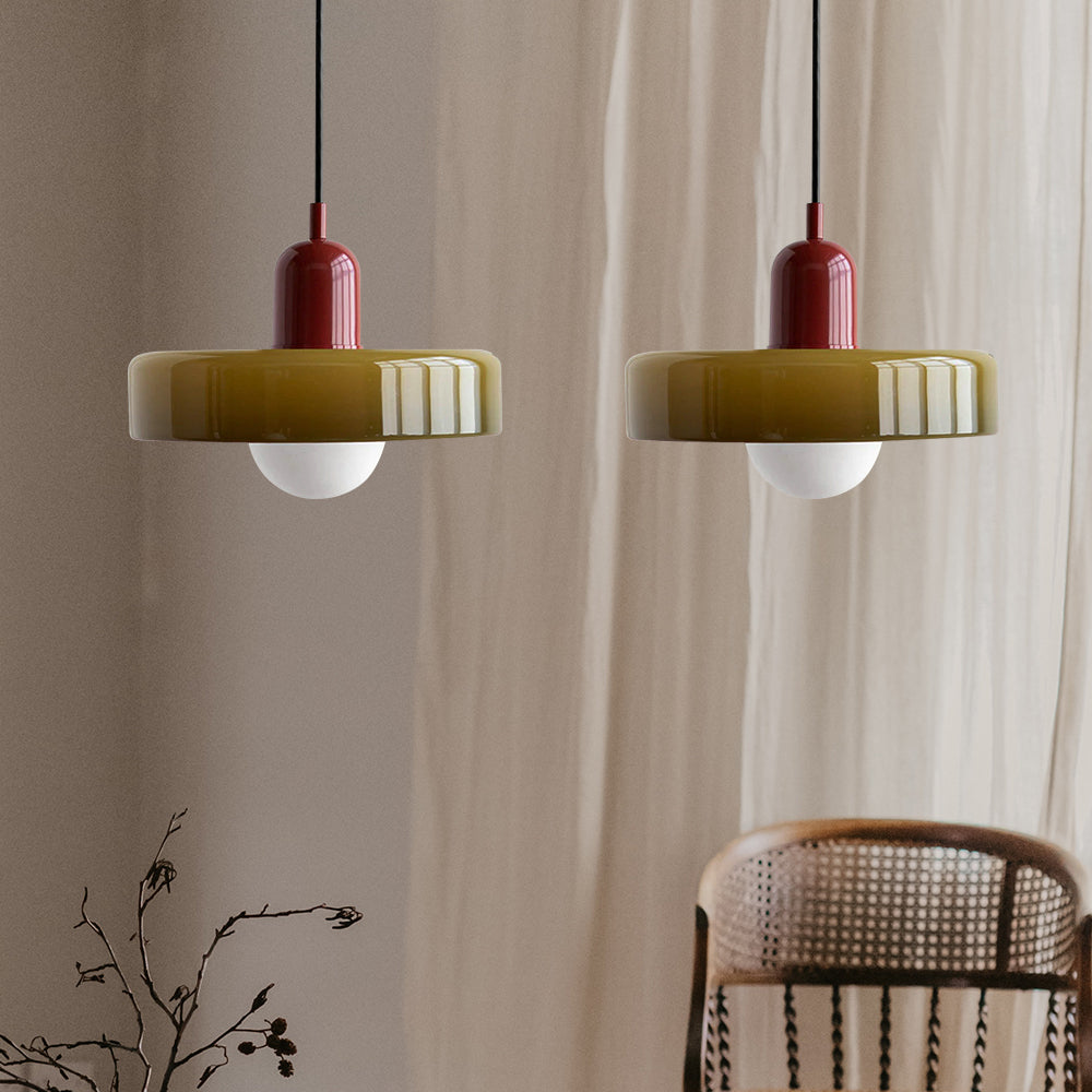 Modern 2-Light Pendant Lamp