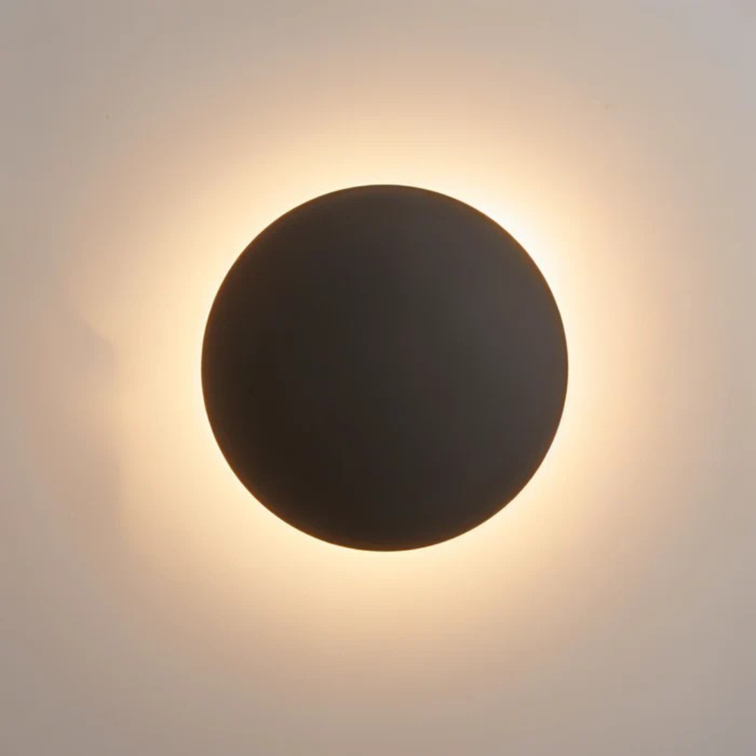 Circular LED Wall Sconce – Round Interior Wall Light