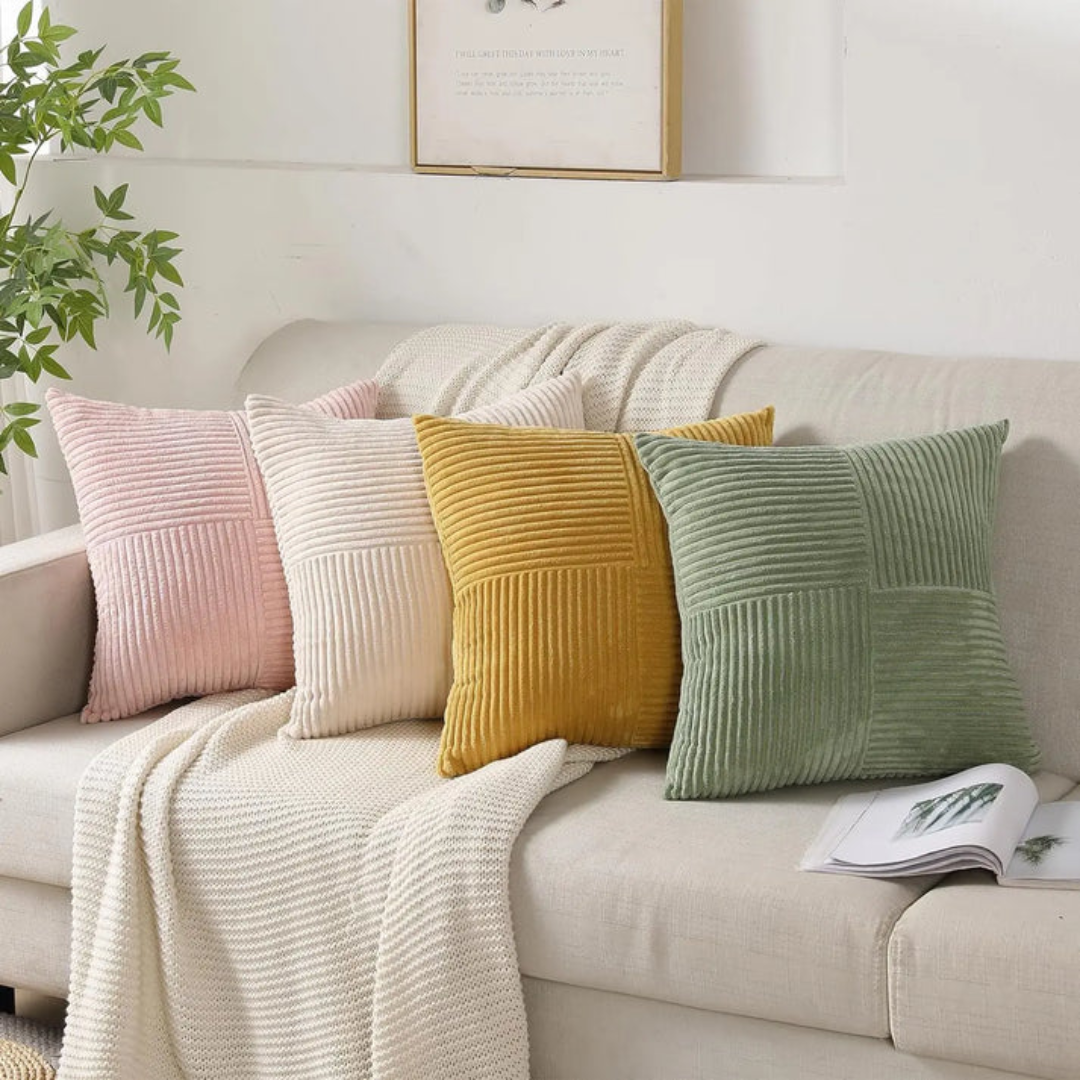Velvet Throw Pillow – Soft Decorative Cushion