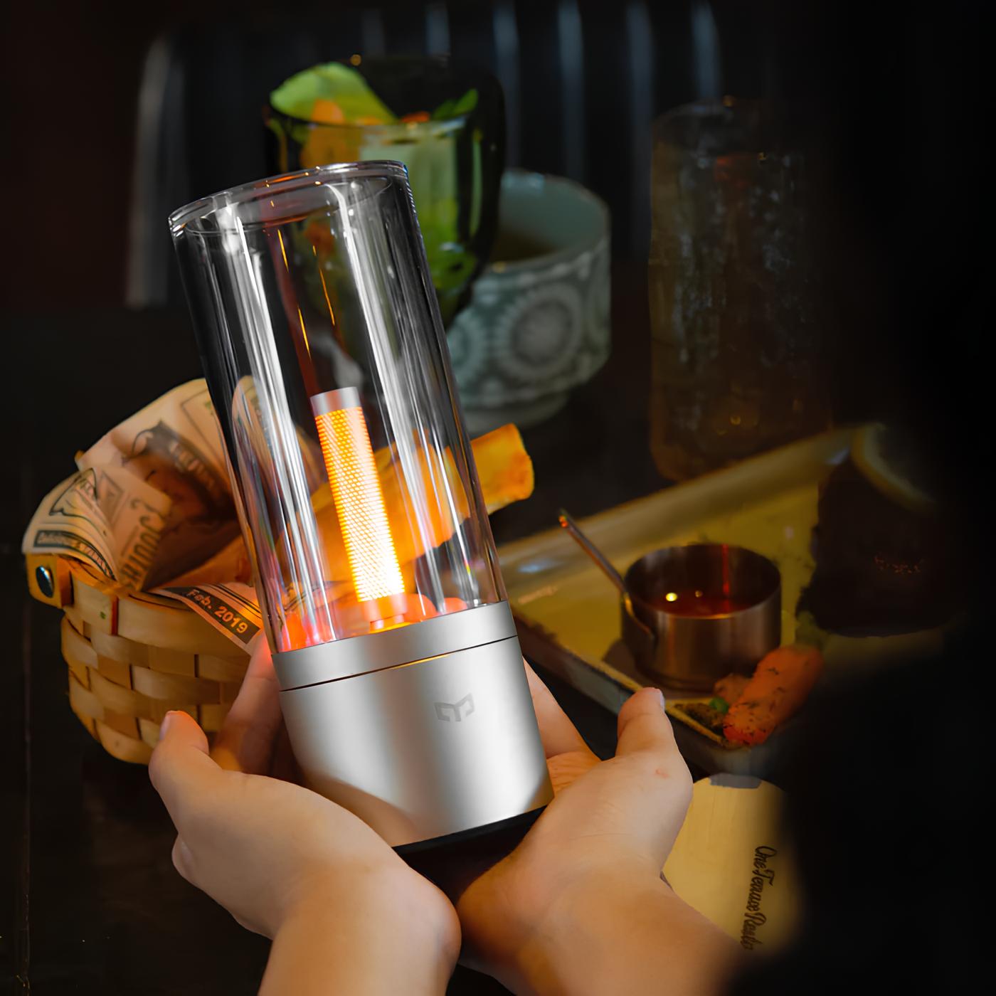 Wireless Cylinder Table Lamp