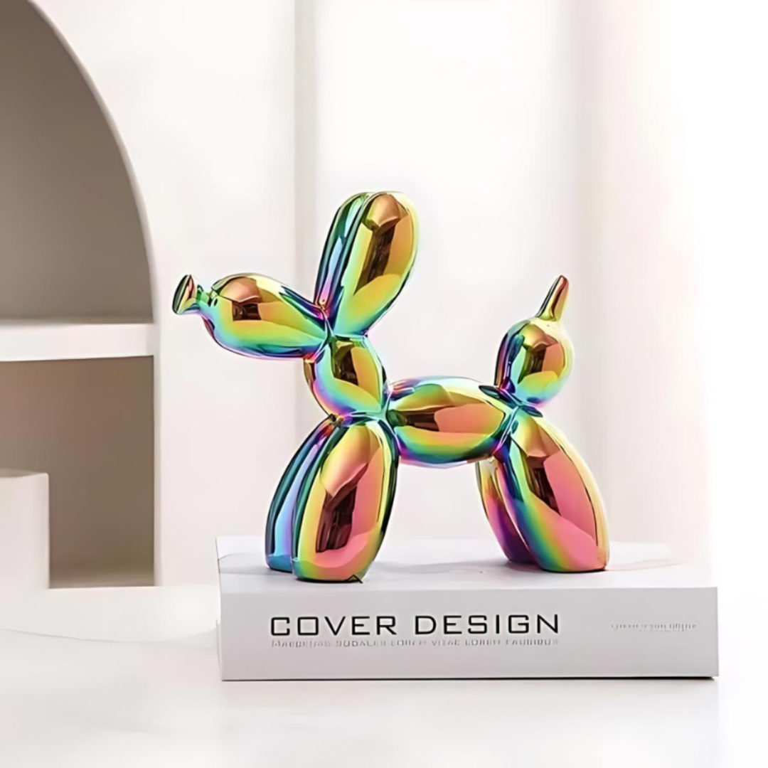 Decorative Ceramic Balloon Dog Sculpture