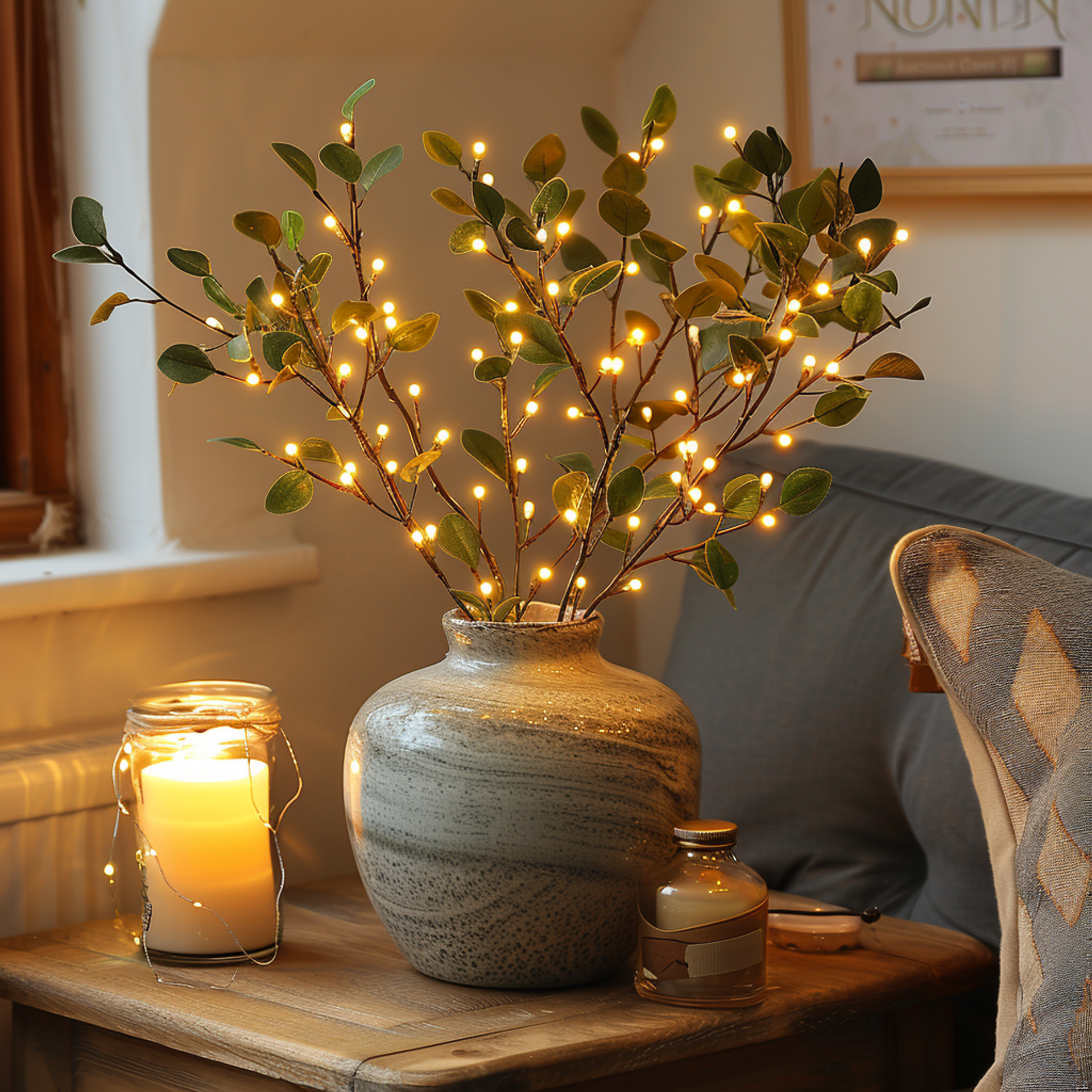 Artistic LED Twig Decor Lamp