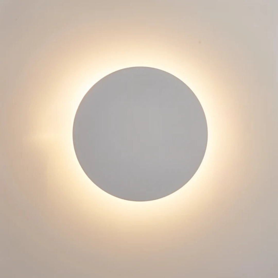 Circular LED Wall Sconce – Round Interior Wall Light