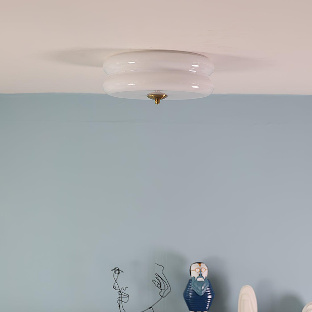 Circular Flush Mount Ceiling Light – Integrated LED
