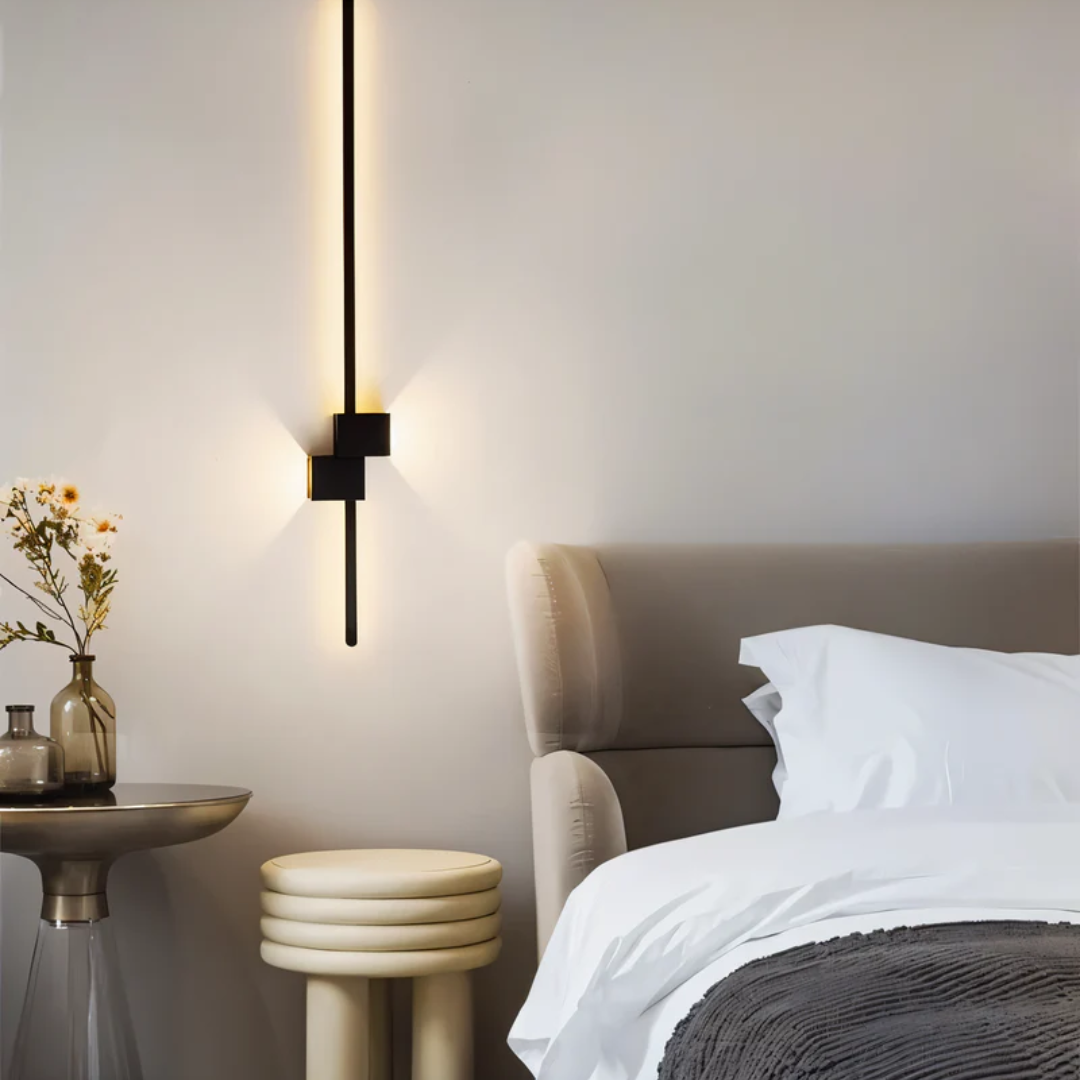 Modern LED Wall Sconce – Linear Aluminum Wall Light