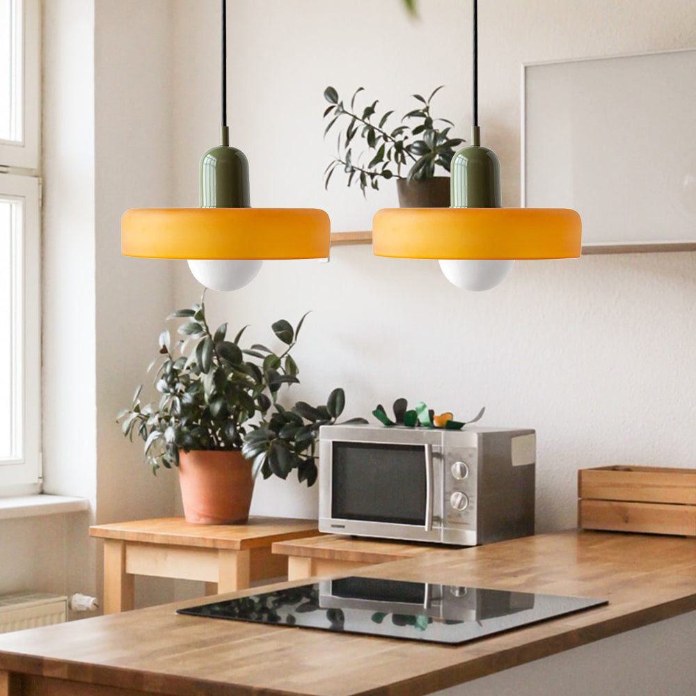 Modern 2-Light Pendant Lamp