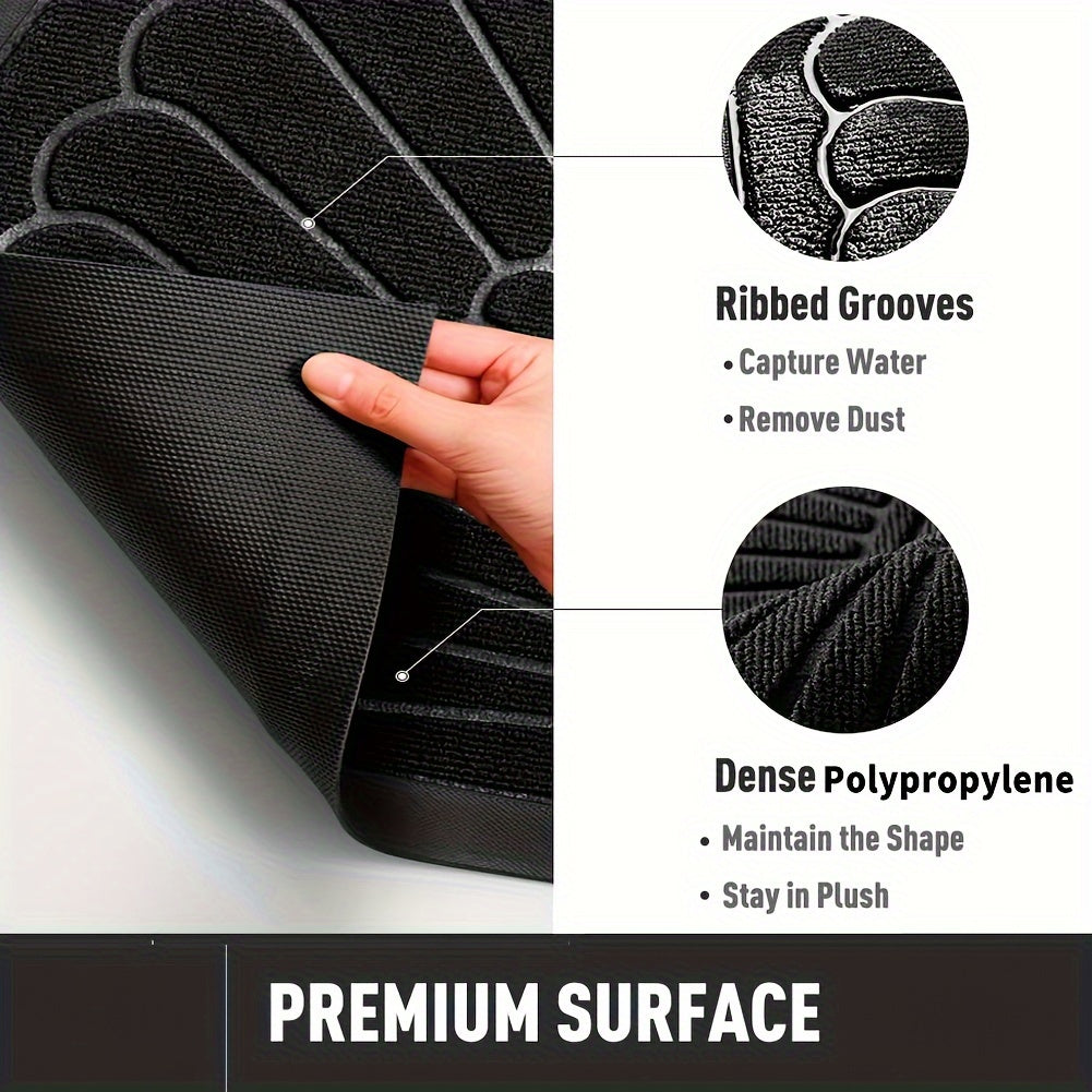 Sustainable Rubber Door Mat Non-Slip for Indoor and Outdoor