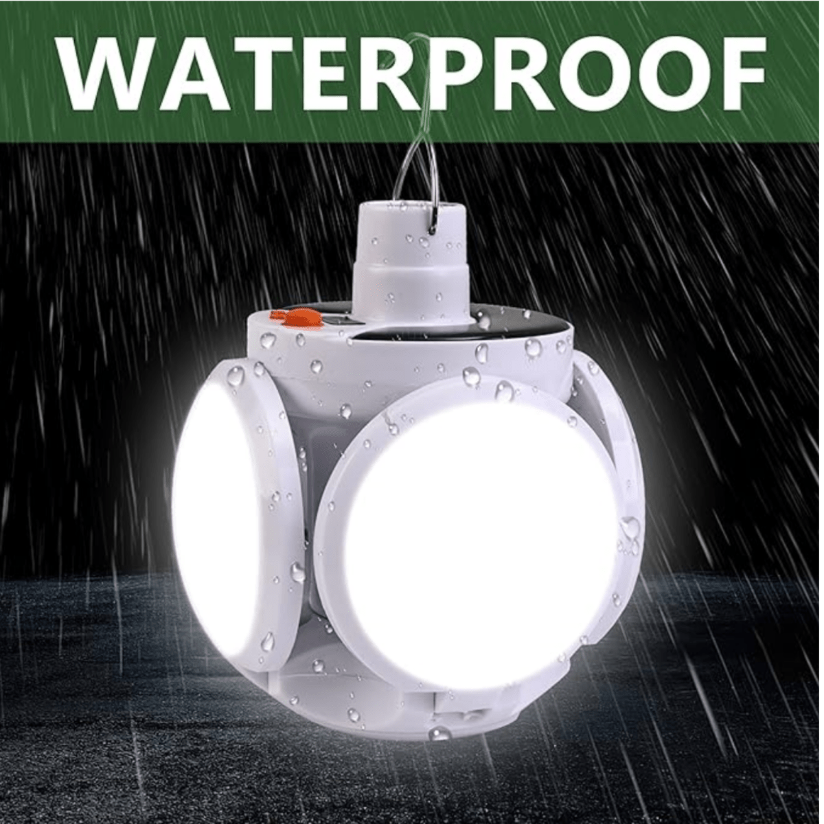 Solar-Powered Outdoor Lamp (LED)