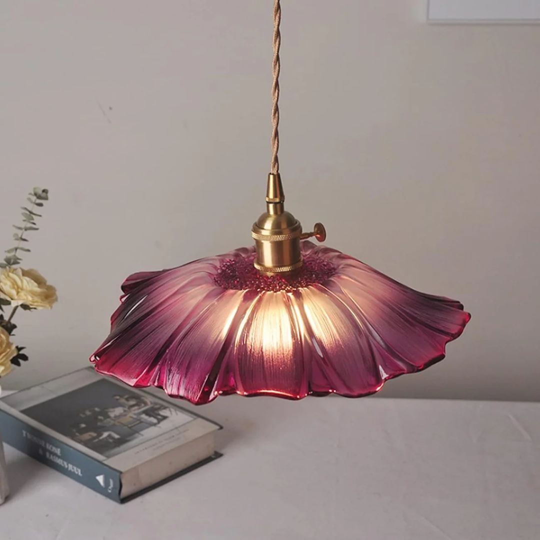 Modern Floral Pendant Light