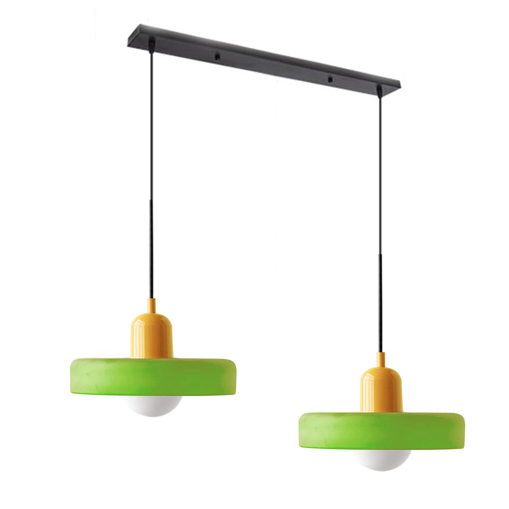 Modern 2-Light Pendant Lamp