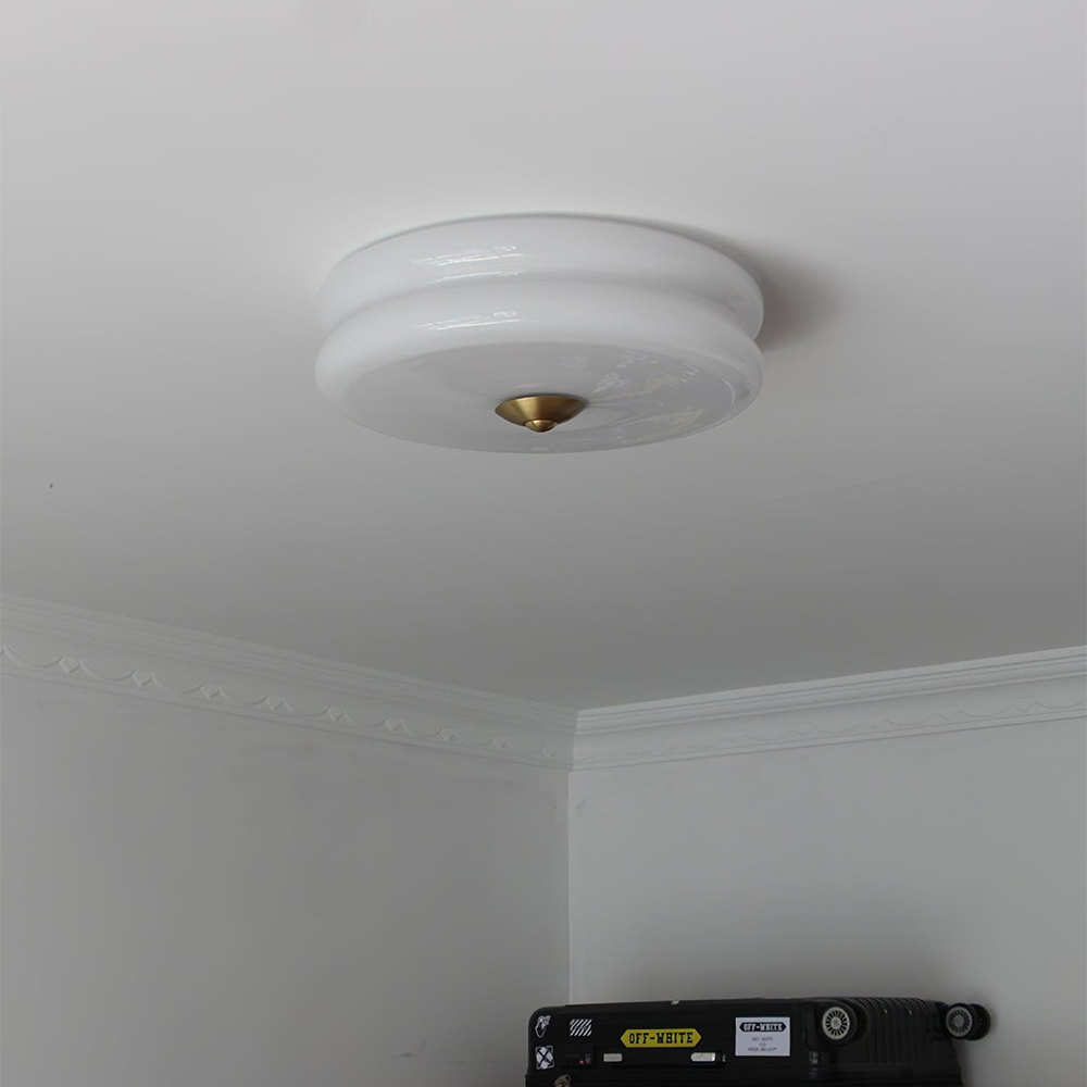 Circular Flush Mount Ceiling Light – Integrated LED
