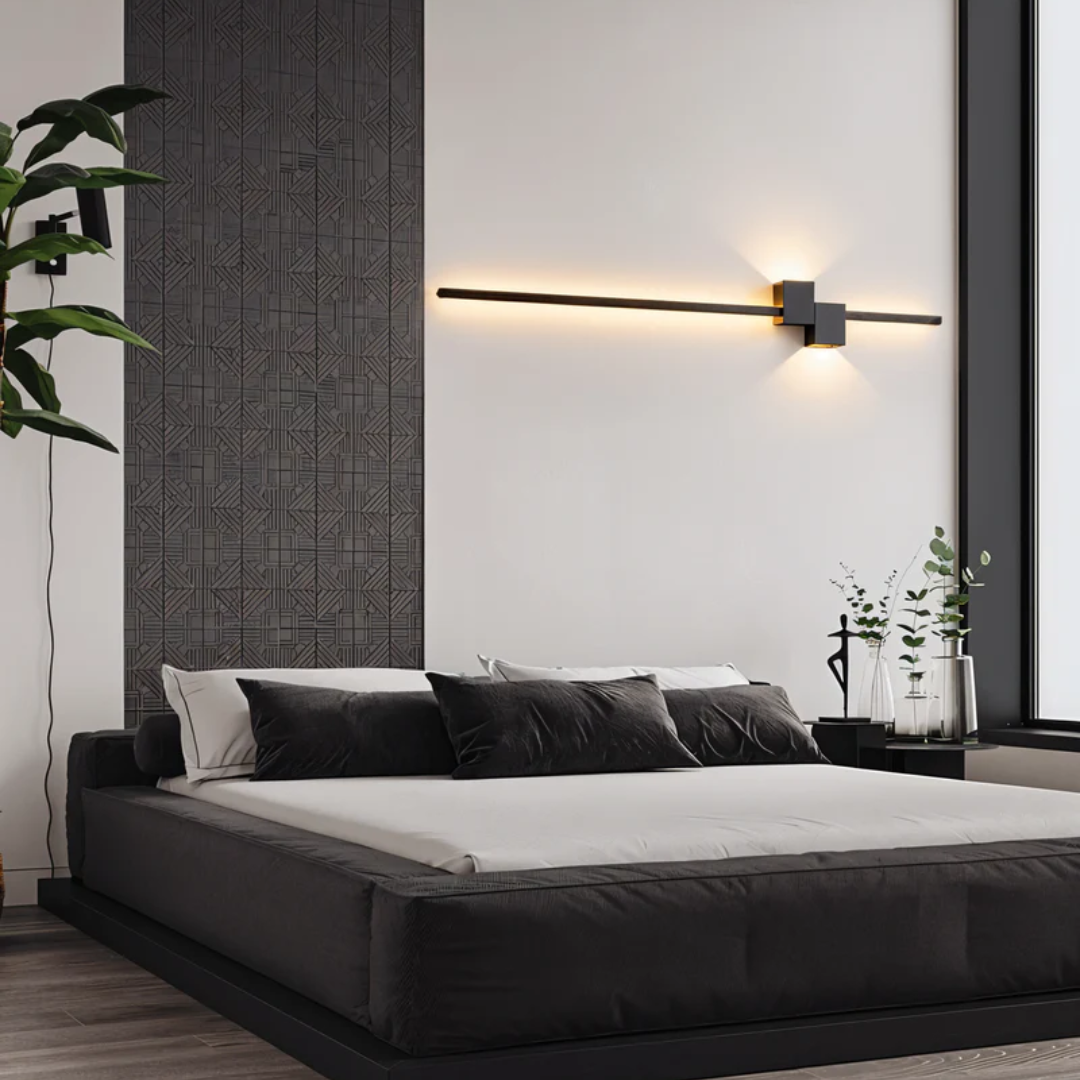 Modern LED Wall Sconce – Linear Aluminum Wall Light