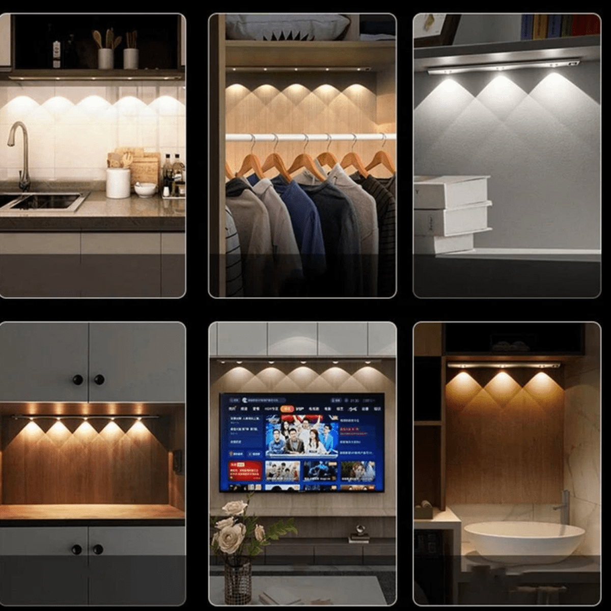 Wireless LED Lamp with Motion Sensor