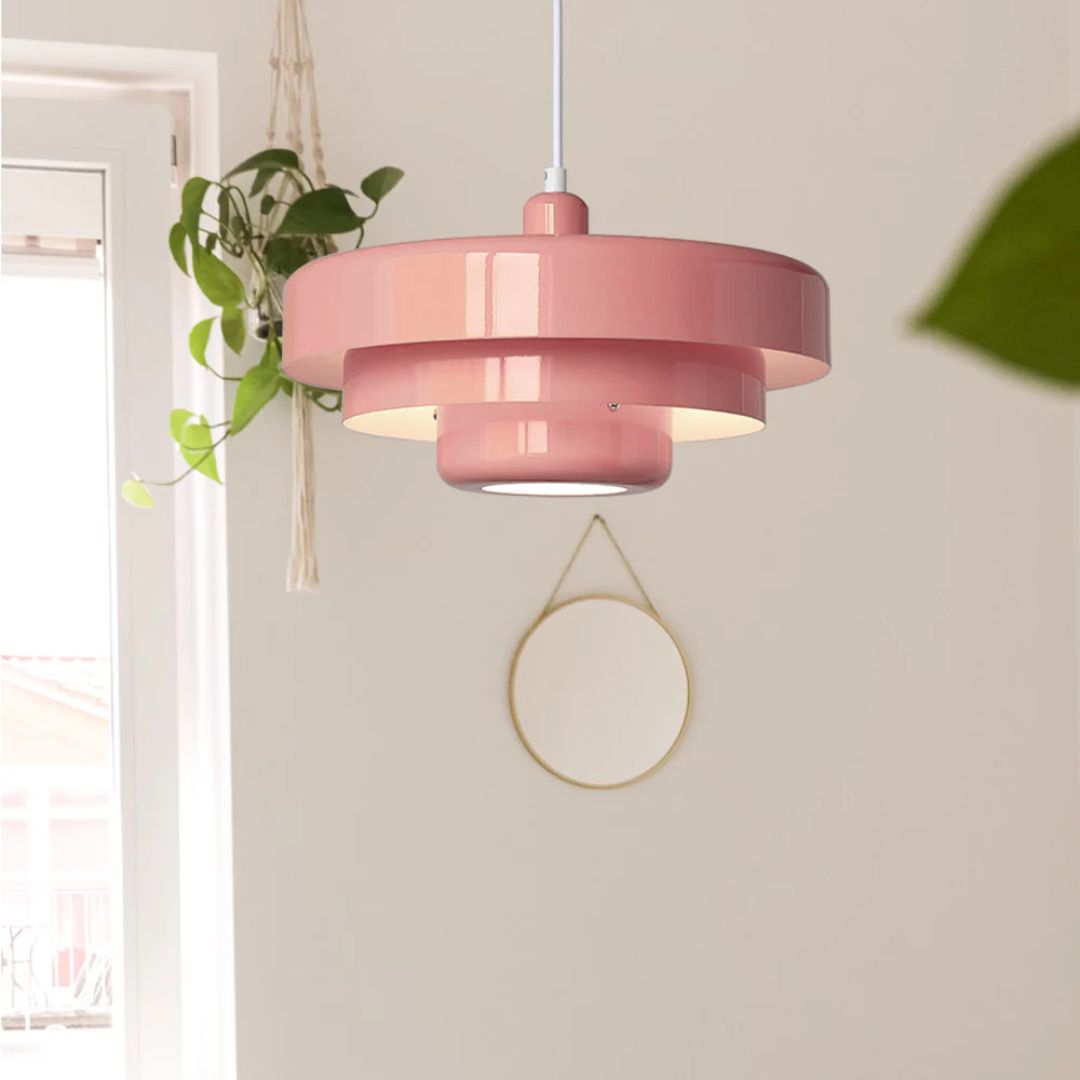 Modern Tiered Pendant Light – Multi-Layered Ceiling Lamp