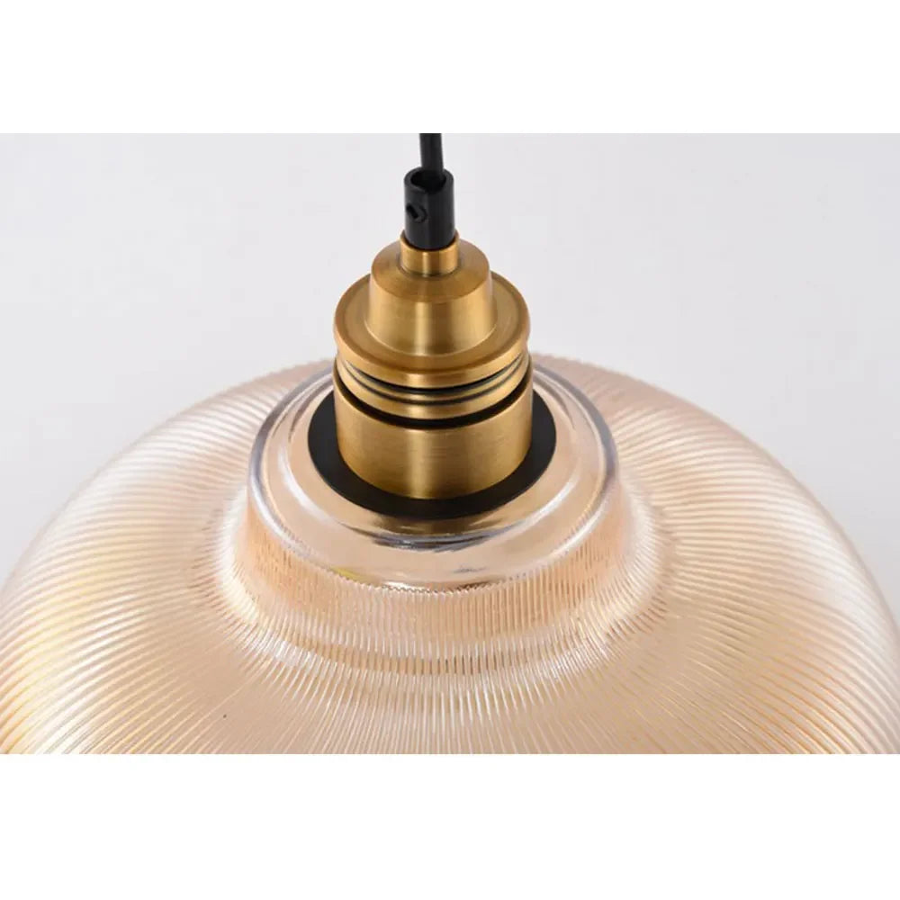 Modern Round Transparent Pendant Light – Translucent Hanging Ceiling Lamp