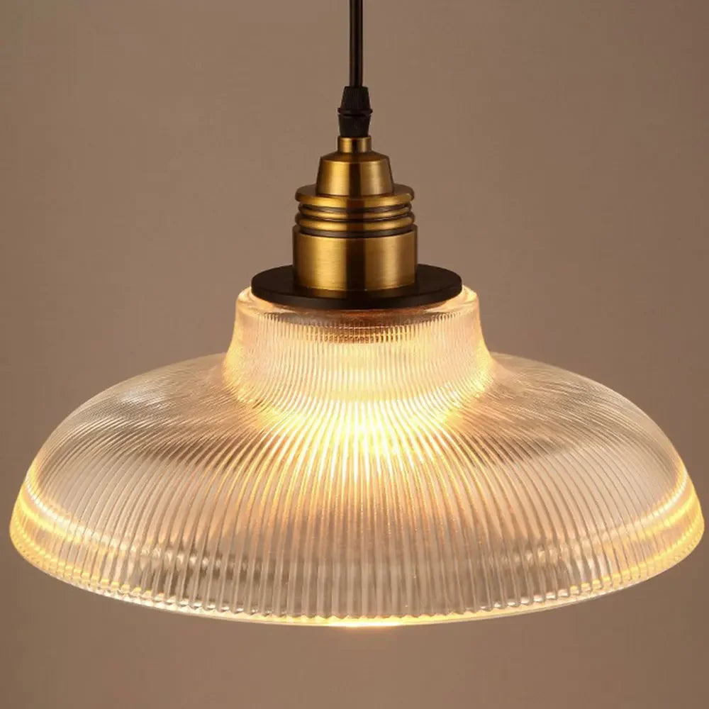 Modern Round Transparent Pendant Light – Translucent Hanging Ceiling Lamp