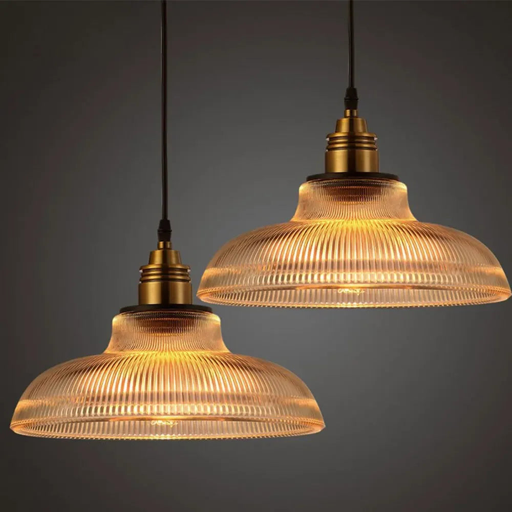 Modern Round Transparent Pendant Light – Translucent Hanging Ceiling Lamp