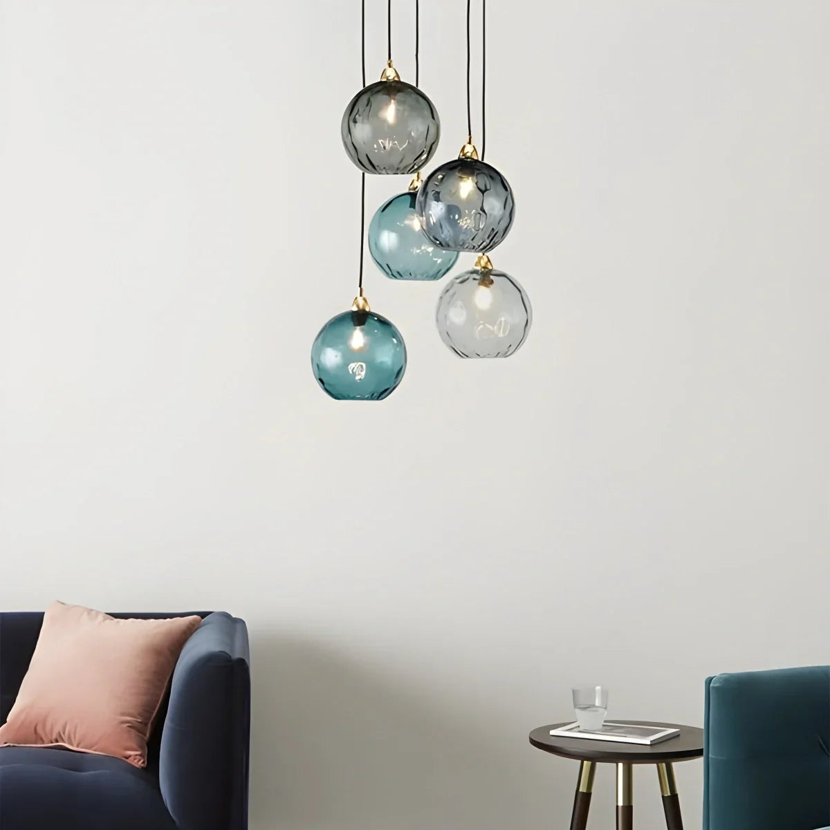 Modern Crystal Raindrop - Pendant Light