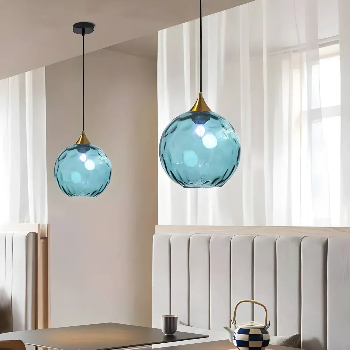 Modern Crystal Raindrop - Pendant Light