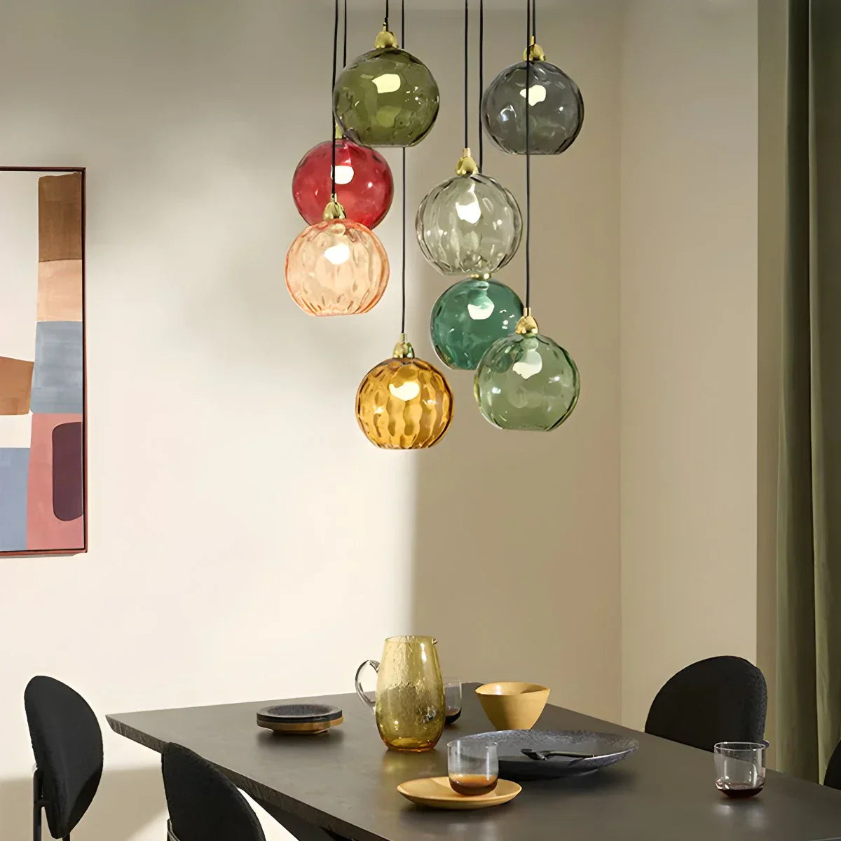 Modern Crystal Raindrop - Pendant Light