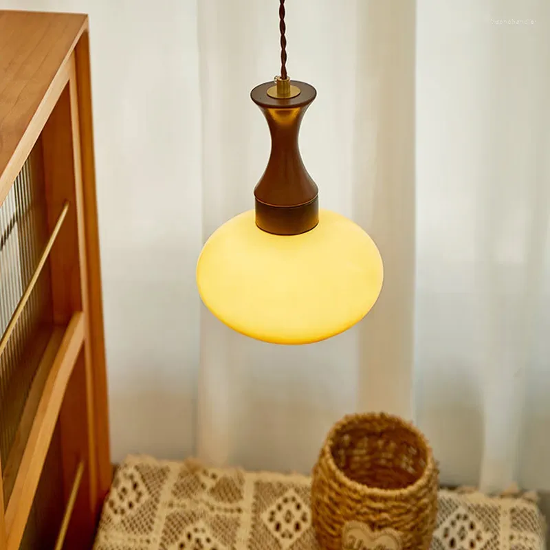 Modern Round Pendant Light – Circular Overhead Ceiling Lamp