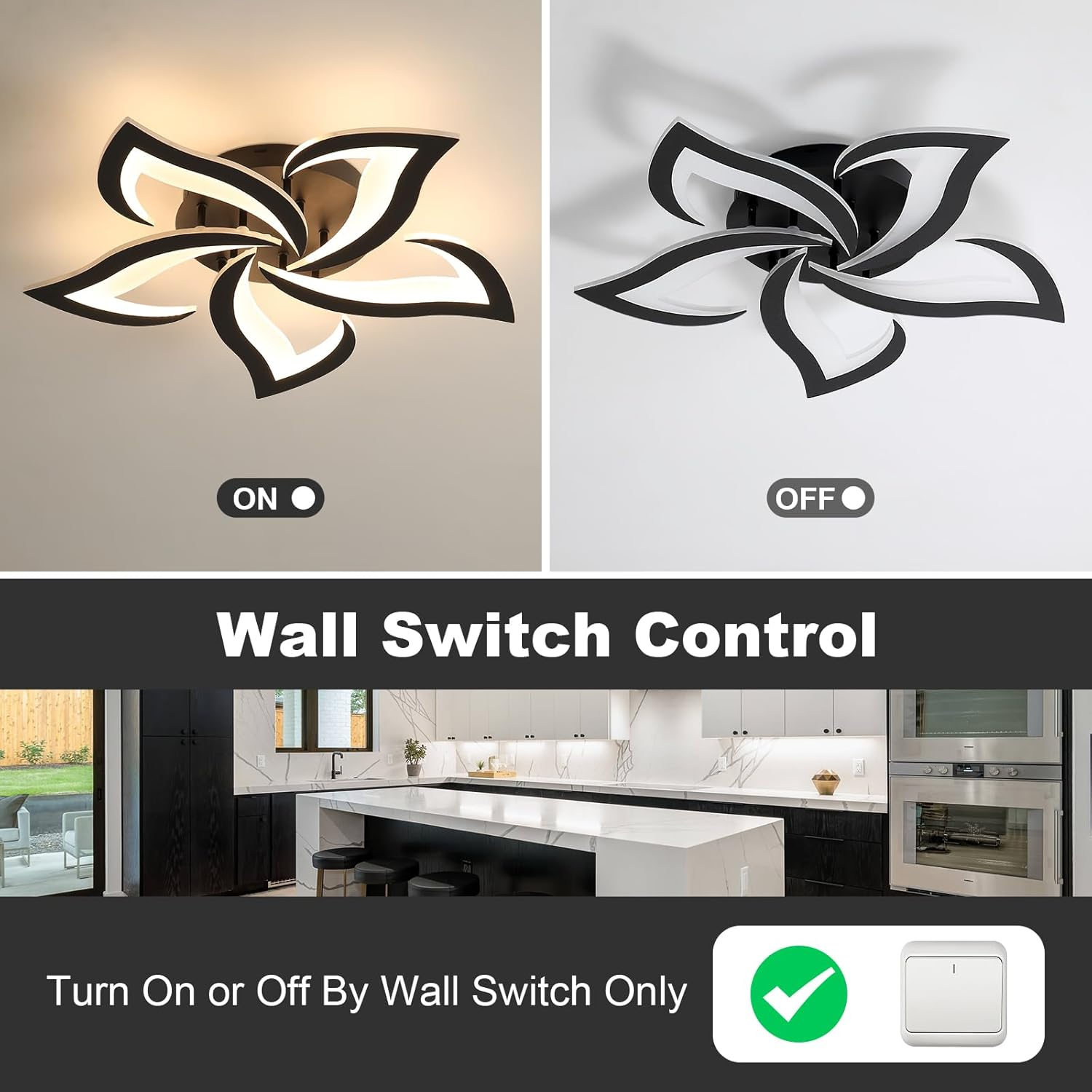 Flower Petal Ceiling Light