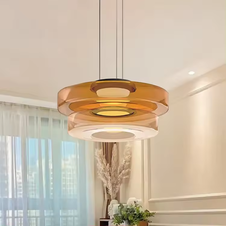 Tiered Pendant Light – Multi-Layered Ceiling Lamp