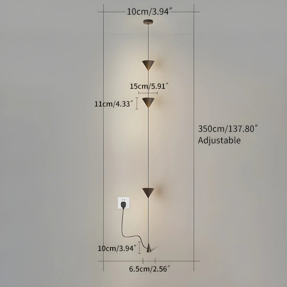 Floor to Ceiling Lamp