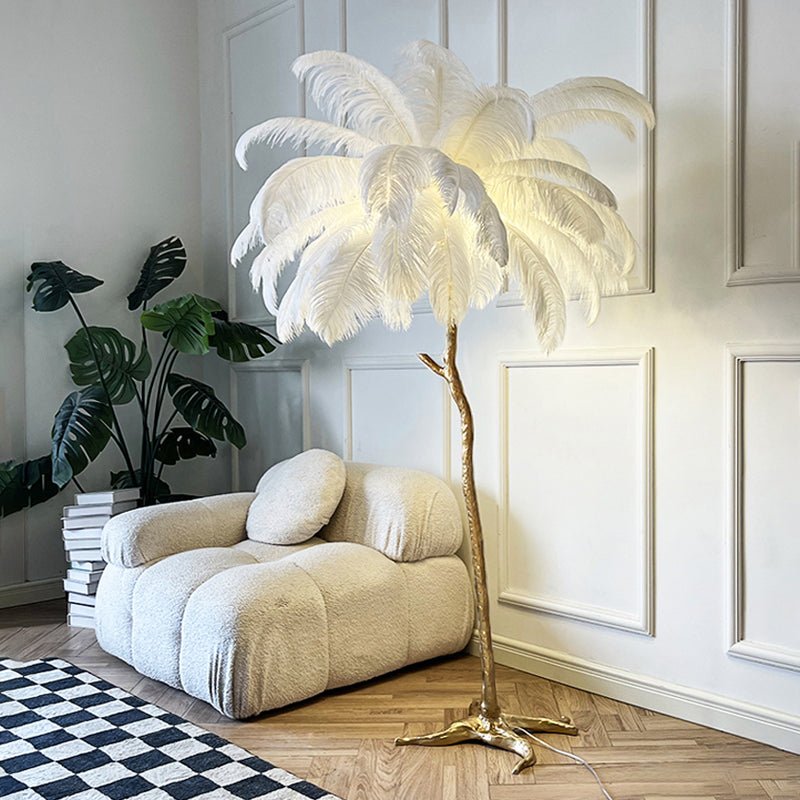 Ostrich Style Floor Lamp - Elegant Standing Light