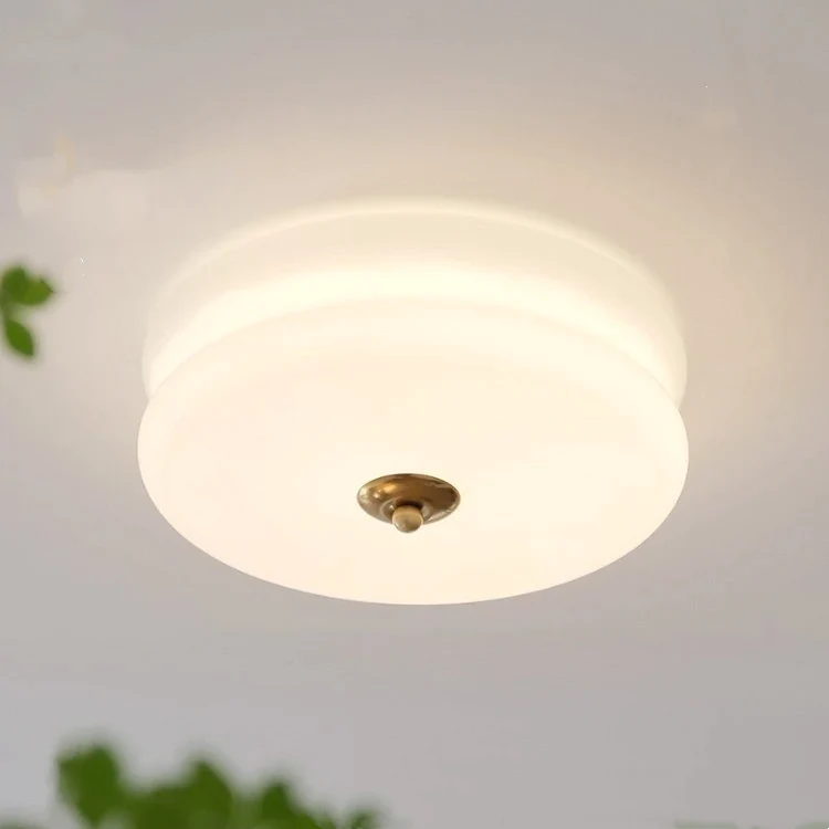 Circular Flush Mount Ceiling Light – Integrated LED