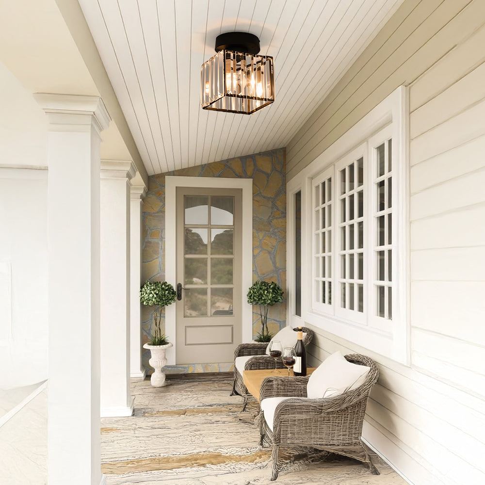 Modern Square Ceiling Light – Flush Mount LED Fixture