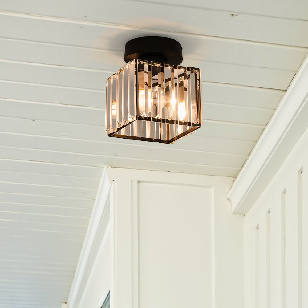 Modern Square Ceiling Light – Flush Mount LED Fixture
