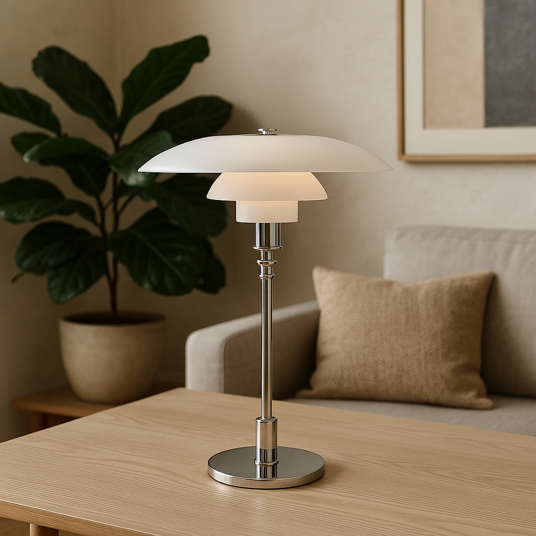 Glass Designer LED Table Lamp