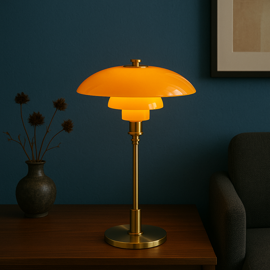 Glass Designer LED Table Lamp