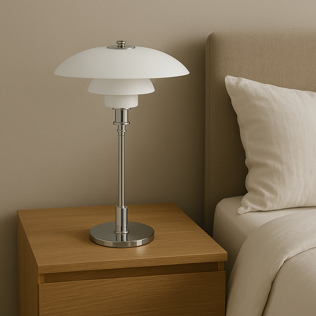 Glass Designer LED Table Lamp