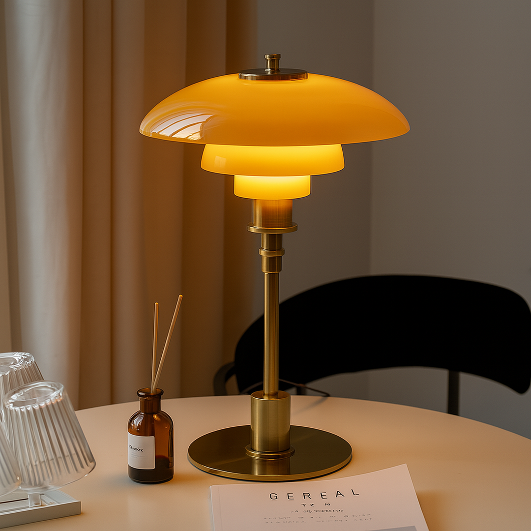 Glass Designer LED Table Lamp