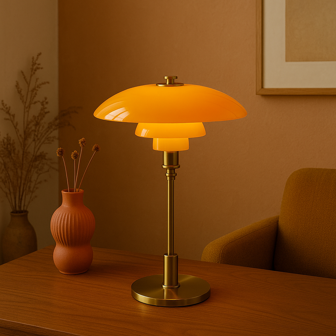 Glass Designer LED Table Lamp