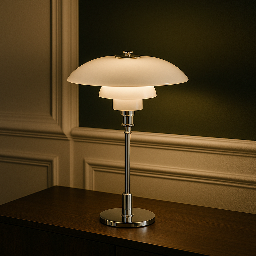 Glass Designer LED Table Lamp