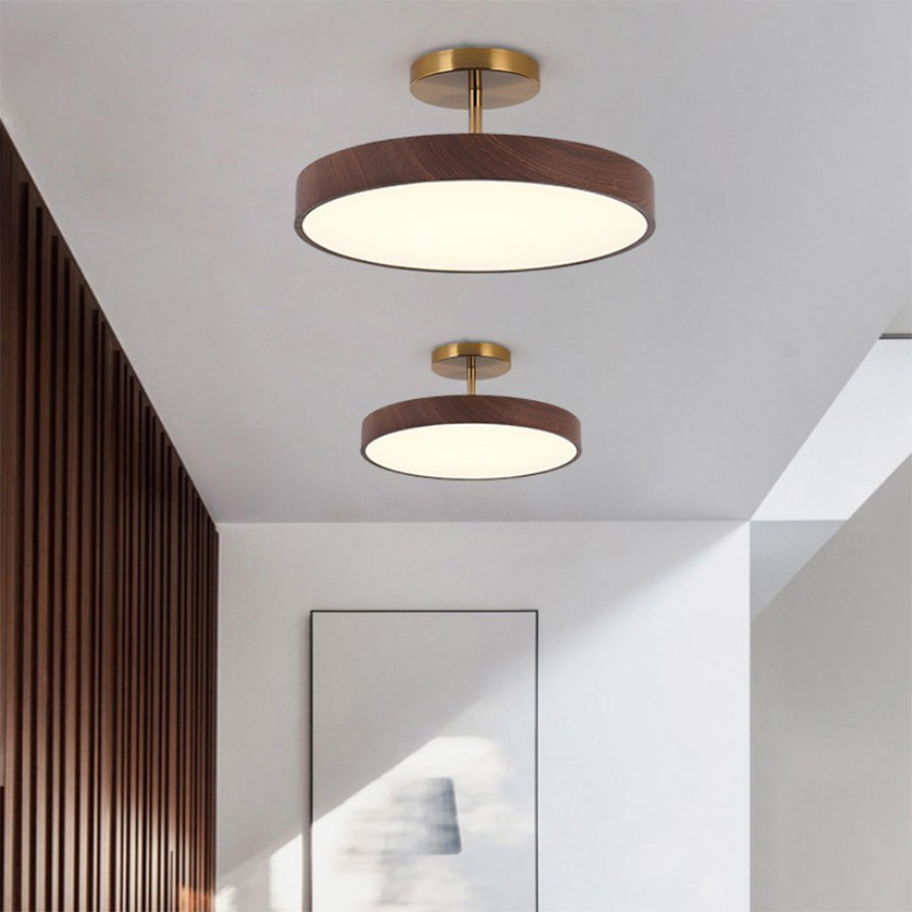 Low-Profile Circular Ceiling Light – 24W Integrated LED Luminaire