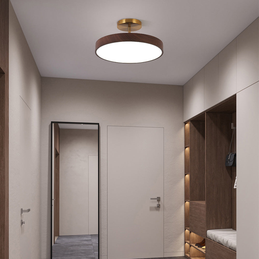 Low-Profile Circular Ceiling Light – 24W Integrated LED Luminaire