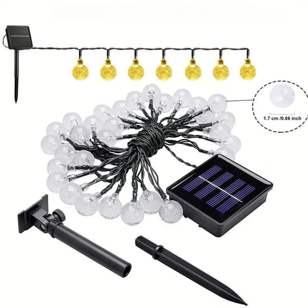 Solar String Lights for Outdoors
