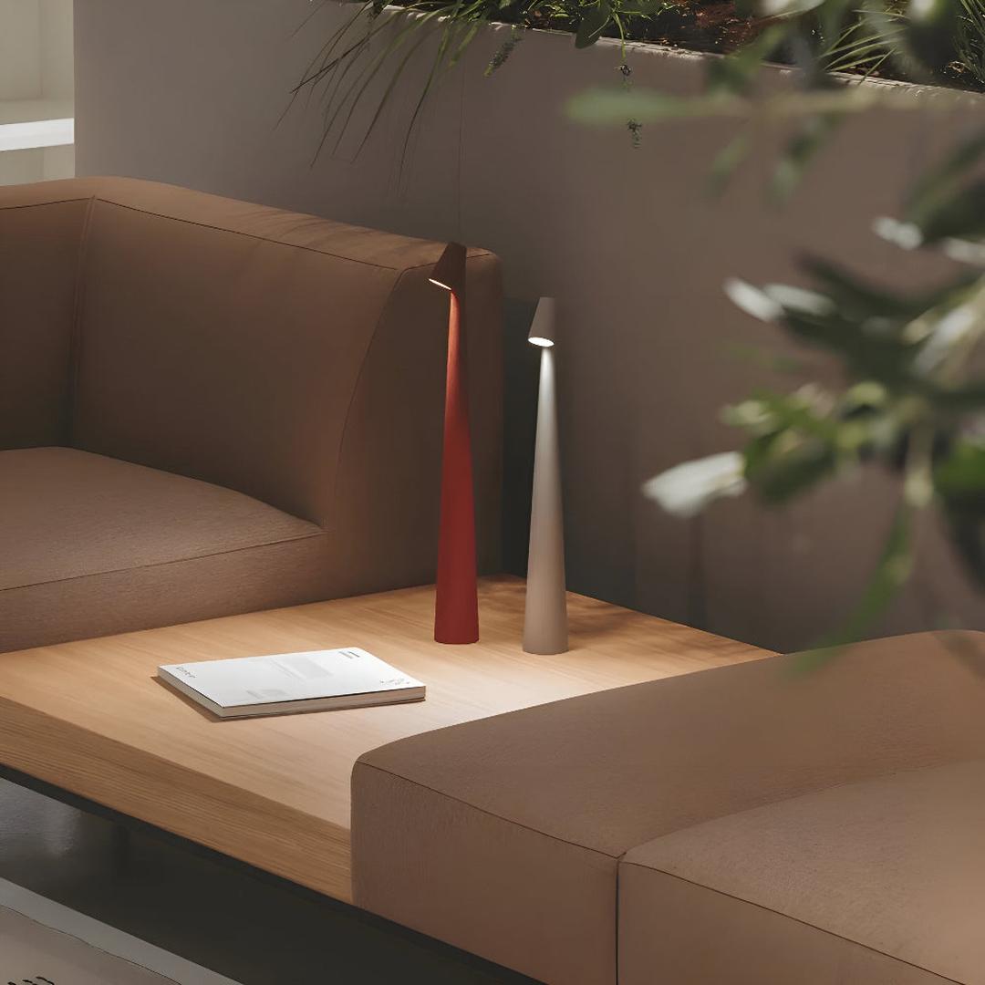 Modern Wireless LED Table Lamp with Dimming