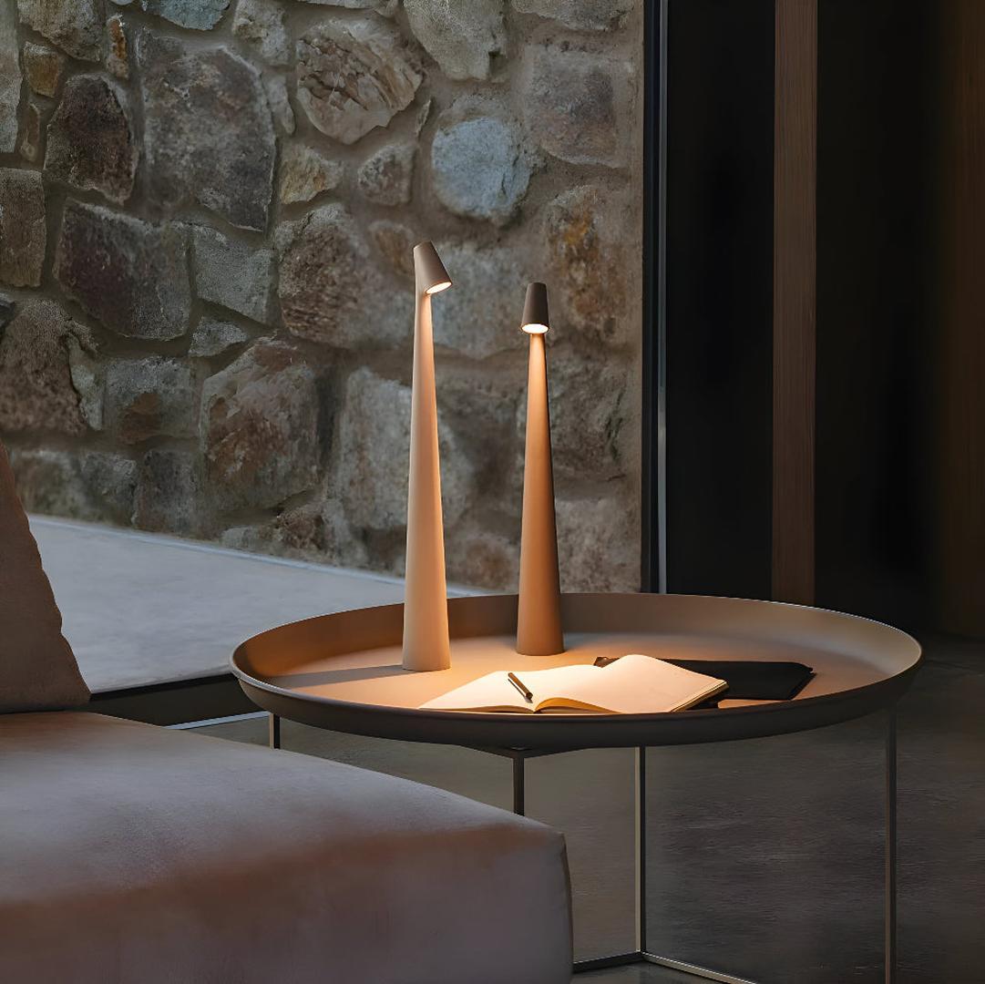 Modern Wireless LED Table Lamp with Dimming
