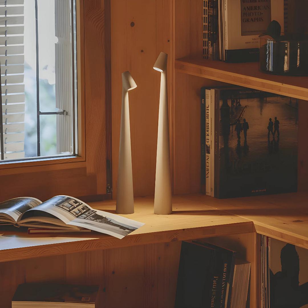 Modern Wireless LED Table Lamp with Dimming