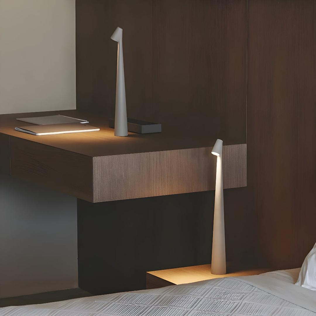 Modern Wireless LED Table Lamp with Dimming