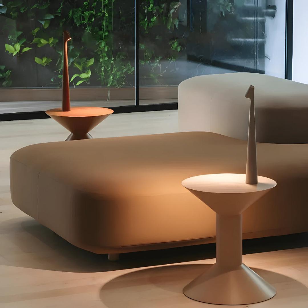 Modern Wireless LED Table Lamp with Dimming