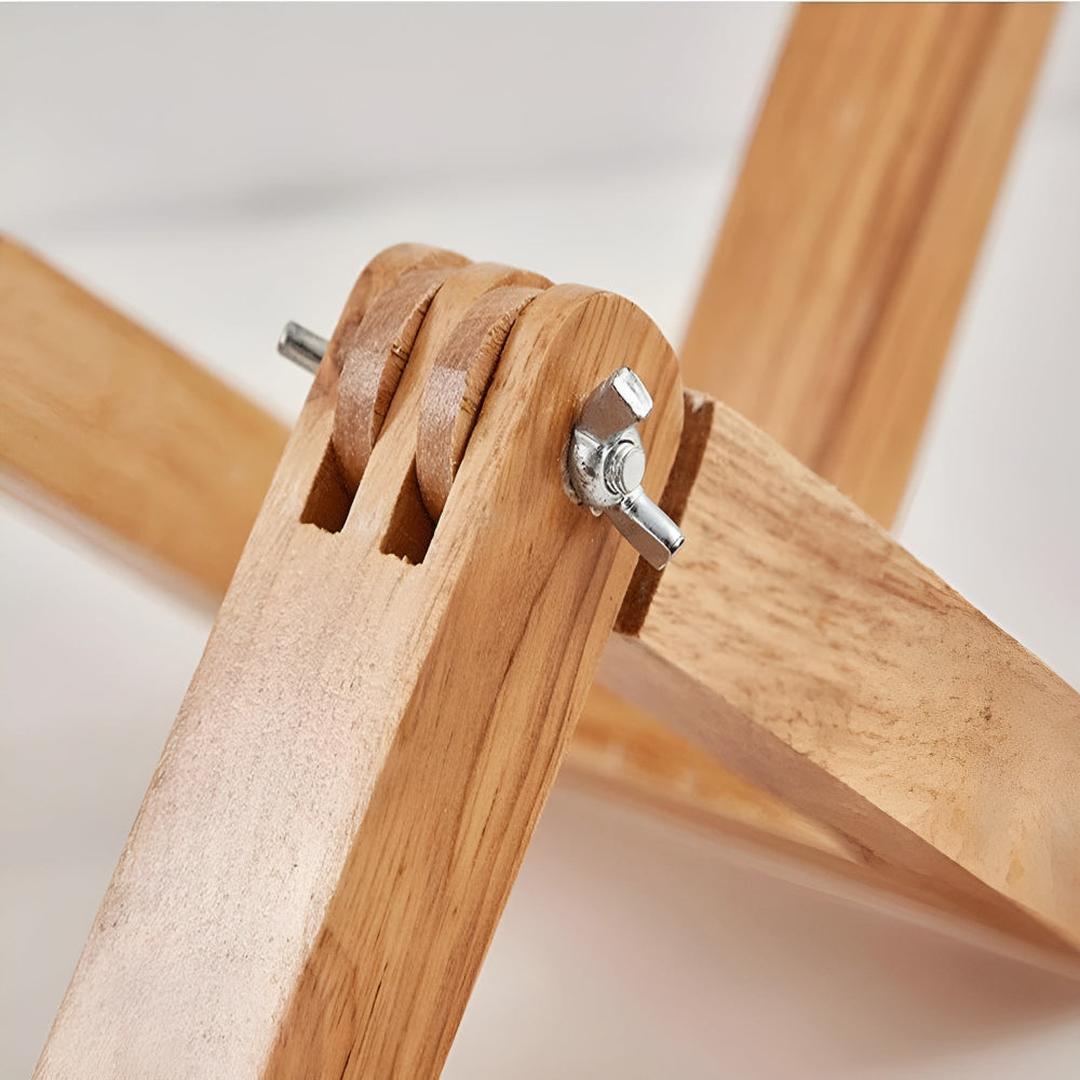 Innovative Solid Wood Robot Desk Lamp